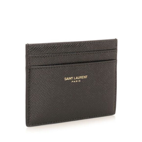 Saint Laurent Men Calfskin Card Holder